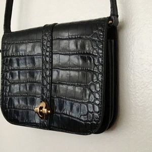 Structured Leather Cross Body NWOT Bag Purse
